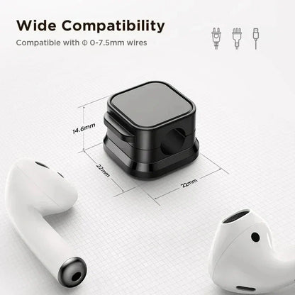 Holder for Magnetic Cables and Clips