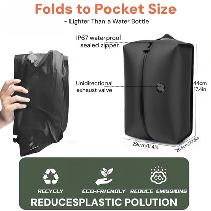 Vacuum Sealing Travel Bags with Electric Pump