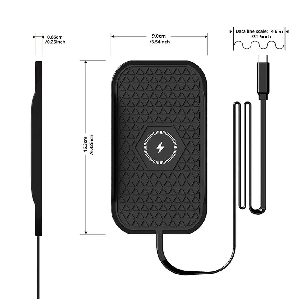 Silicone Charging Pad for Cars – Non-Slip Design