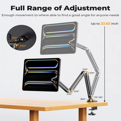 Magnetic Charging Stand and Desk Mount for iPad