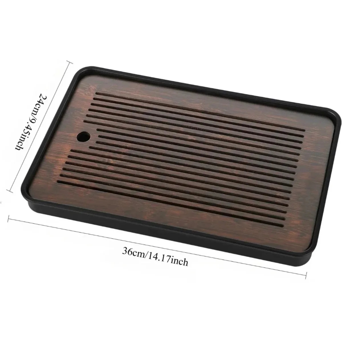 Removable Bamboo Serving Tray for Tea