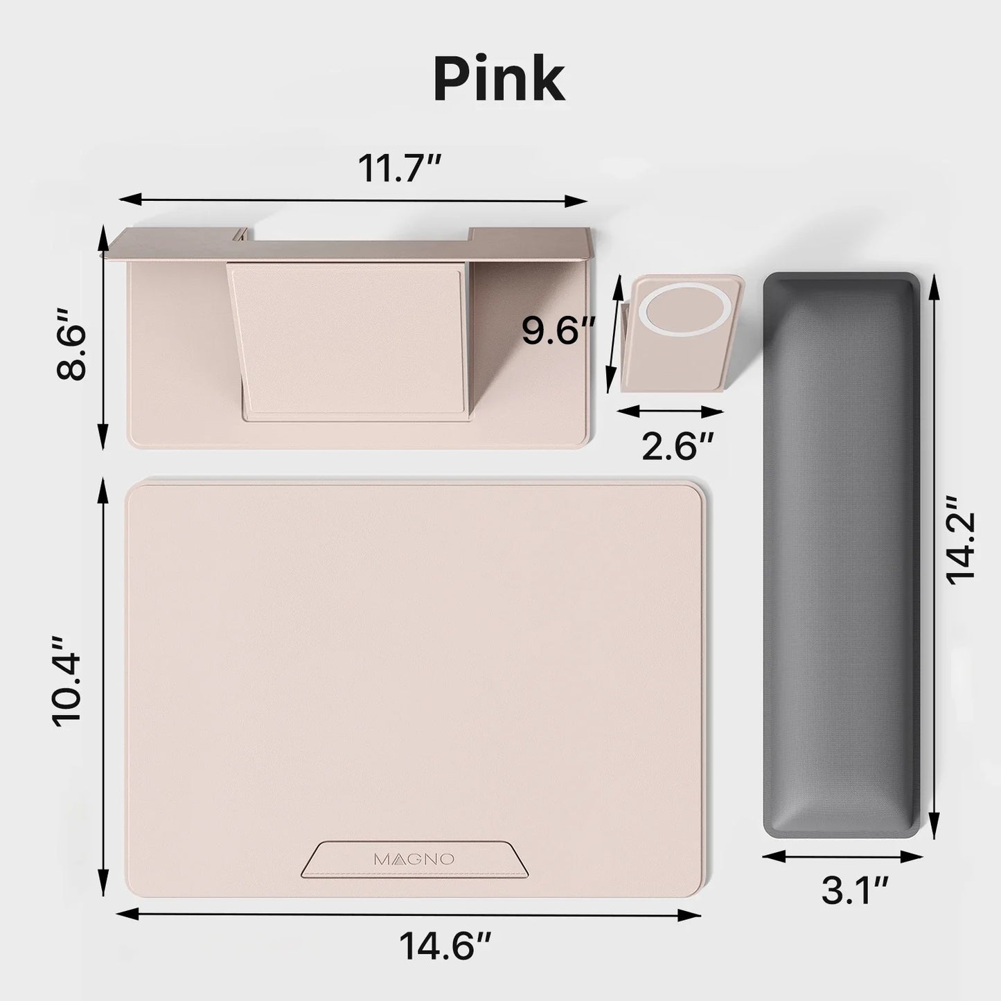 Collapsible Laptop Stand with Magnetic Features