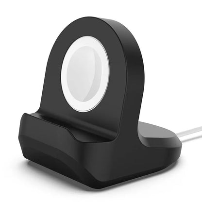 Silicone Stand Holder for Apple Watch Charging Dock