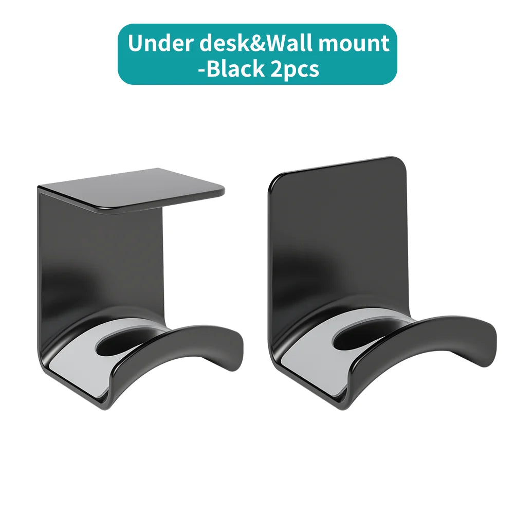 Wall-Mounted Holder for Headphones