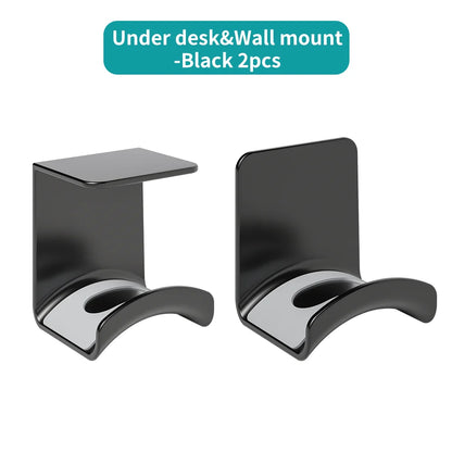 Wall-Mounted Holder for Headphones