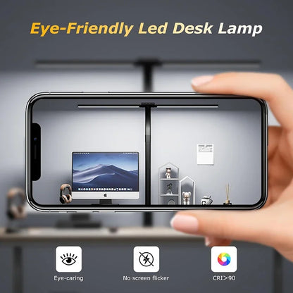 Architectural Desk Lamp with Dual Heads