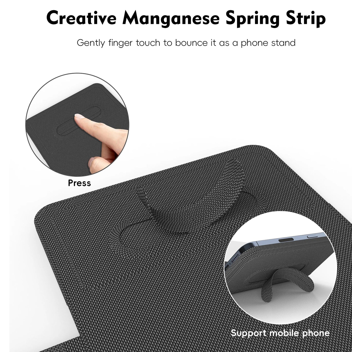 Writing Tablet and Foldable Mouse Pad with Charging Feature