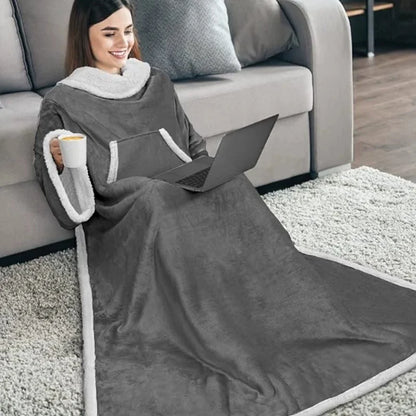 Cozy Wearable Fleece Blanket