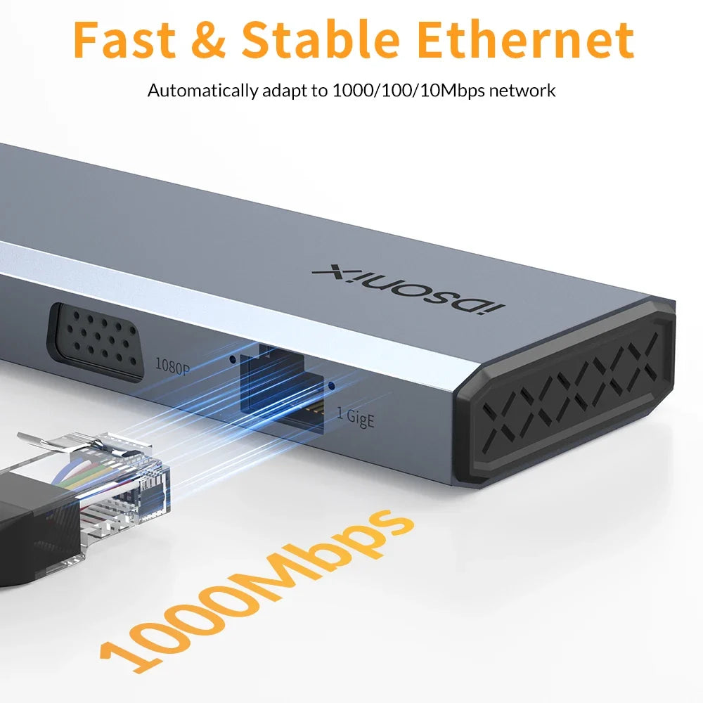 15-Port Multi-Function Docking Station