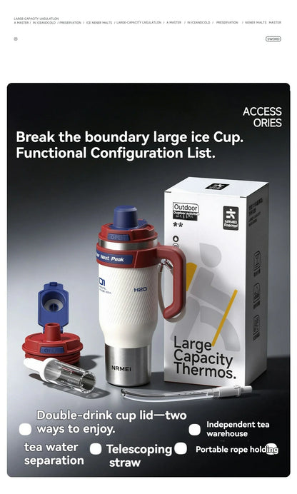 Cold Ceramic Tumbler for 72 Hours of Insulation
