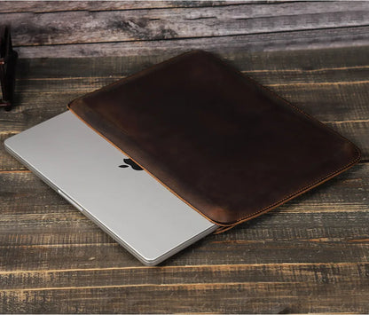 Genuine Leather Sleeve for Laptops
