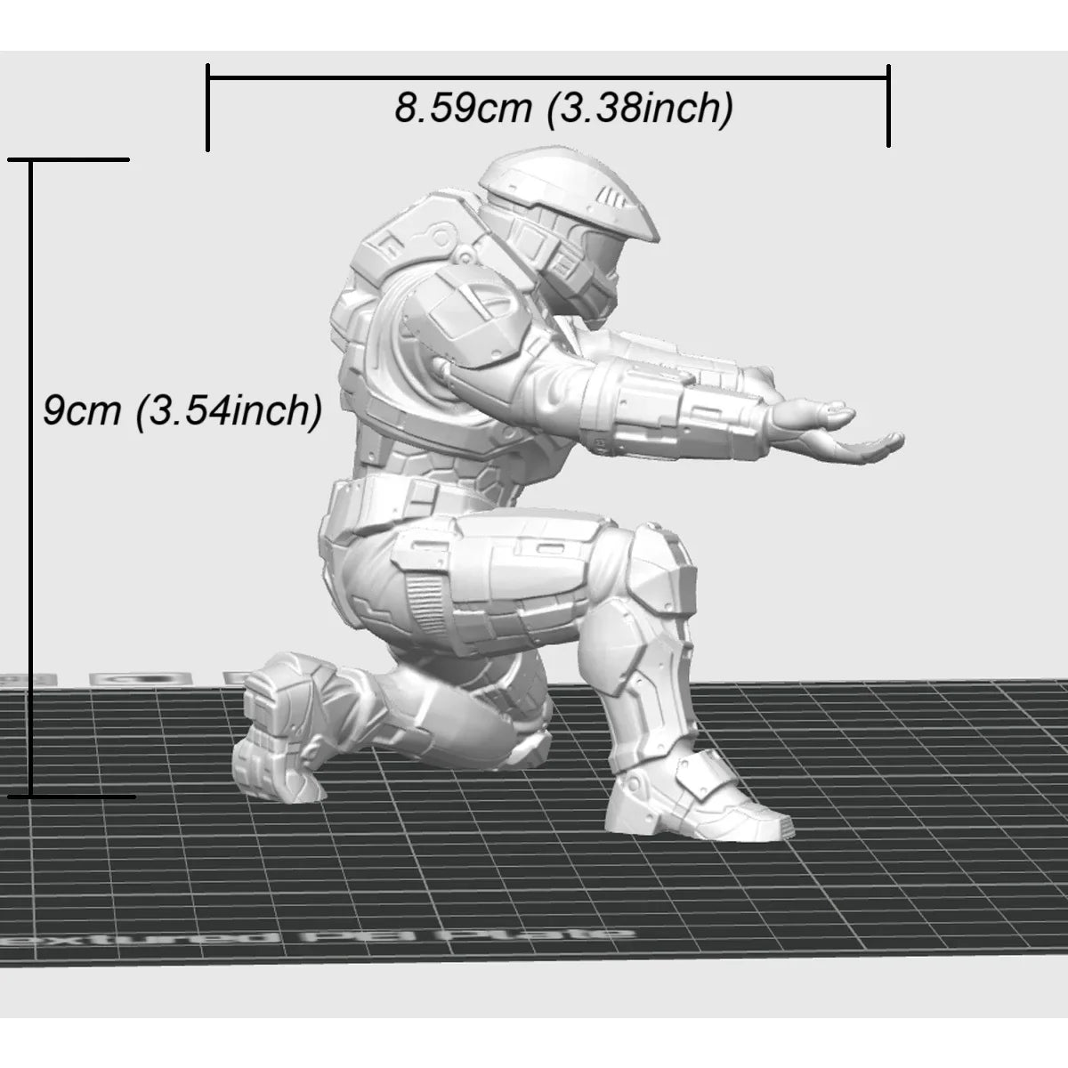 Pen Holder Shaped Like a Soldier – 3D Printed Design