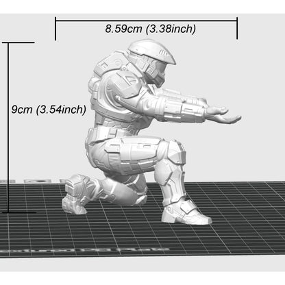 Pen Holder Shaped Like a Soldier – 3D Printed Design