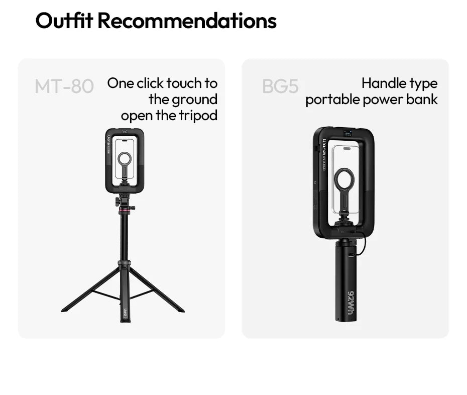Portable Ring Light with RGB Color Options