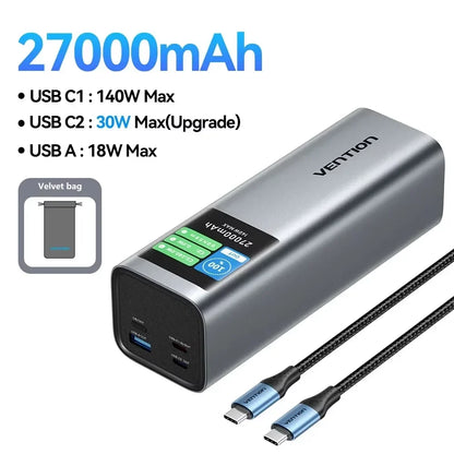 27000mAh Portable Battery Pack for Charging Devices