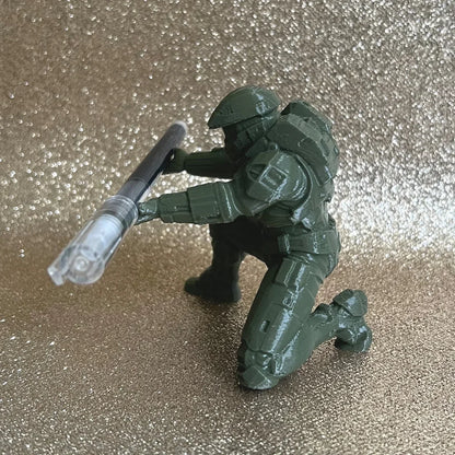 Pen Holder Shaped Like a Soldier – 3D Printed Design