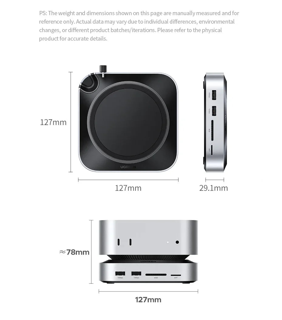 Triple Port Docking Station