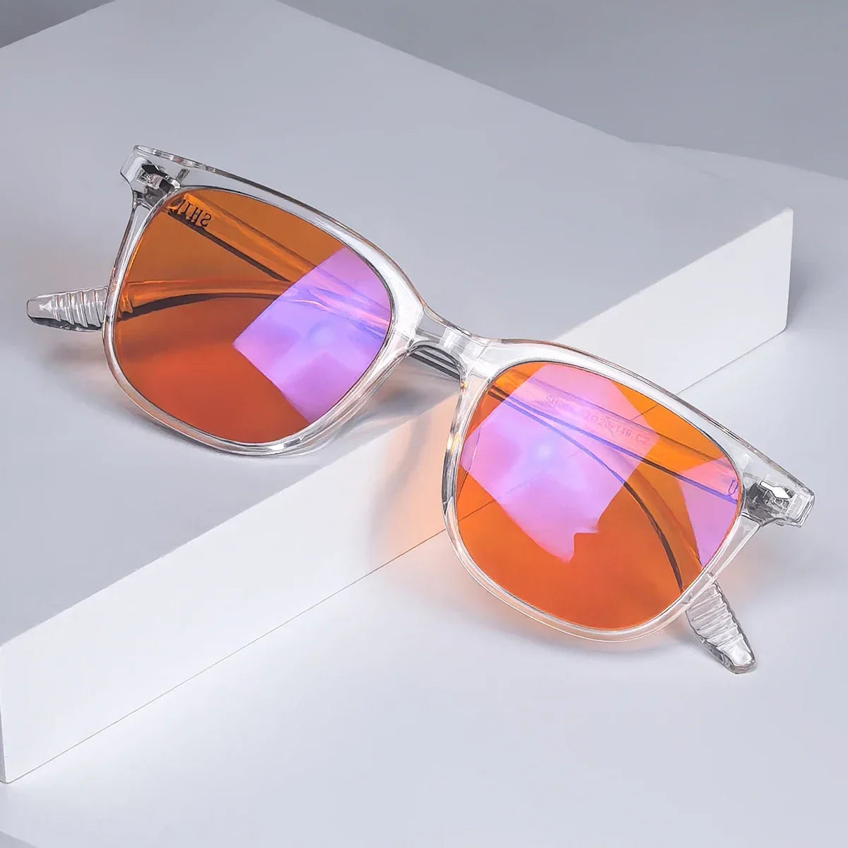Gaming Glasses with Orange Lenses