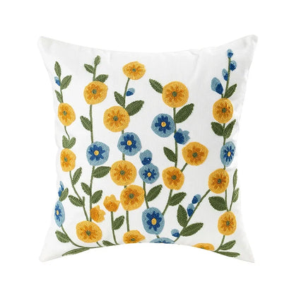 Chic Floral Cushion Cover – Elegant Decorative Pillow Case
