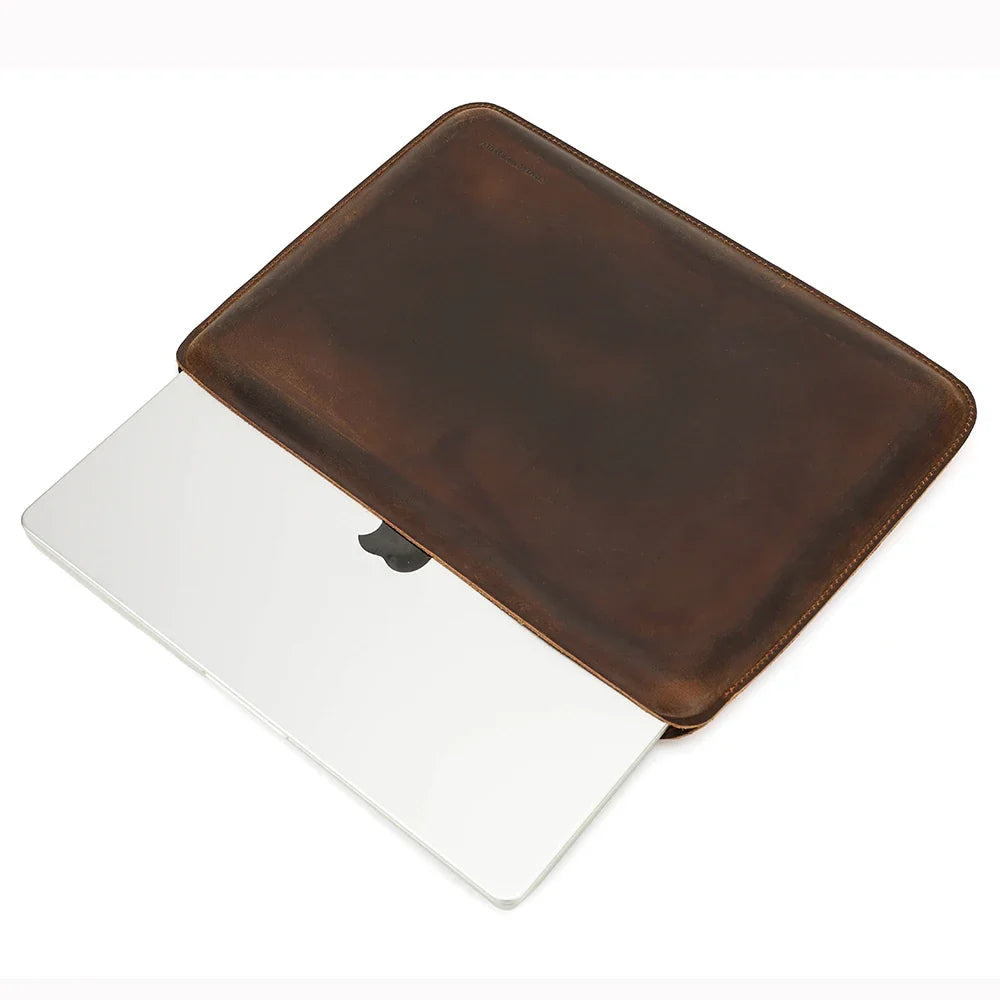 Genuine Leather Sleeve for Laptops
