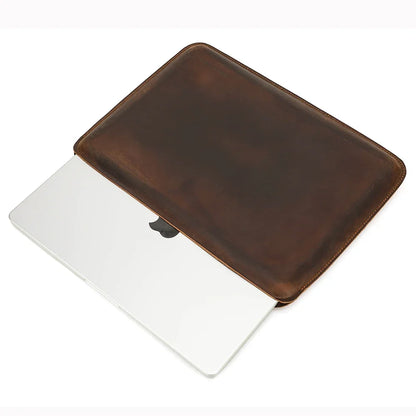 Genuine Leather Sleeve for Laptops