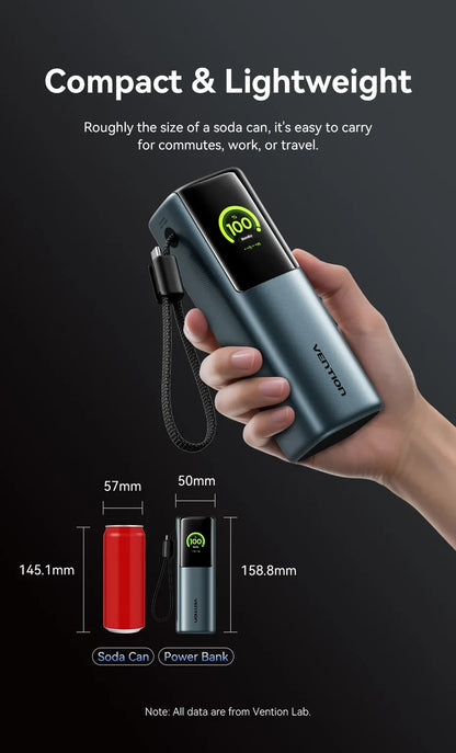 High-Capacity 27000mAh Portable Power Bank Charger