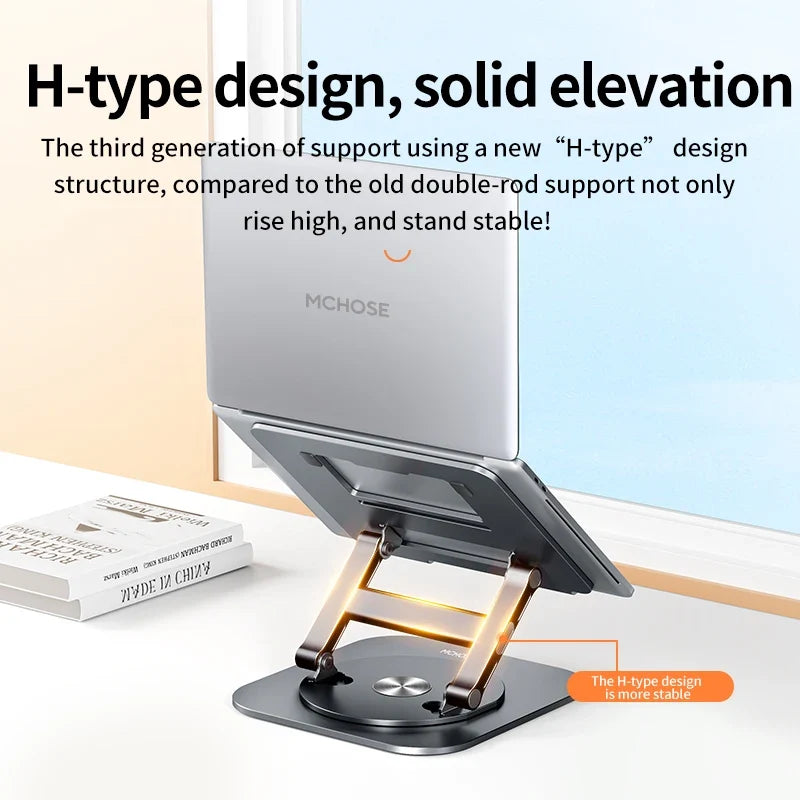 Desk Laptop Stand Made of Aluminum