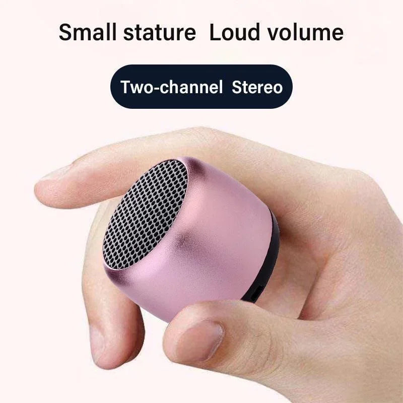Compact Bluetooth Speaker with Wireless Connectivity