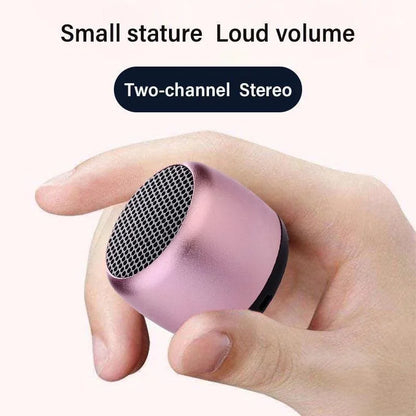 Compact Bluetooth Speaker with Wireless Connectivity