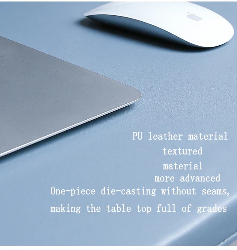 Wrist Support Desk Mat in PU Leather