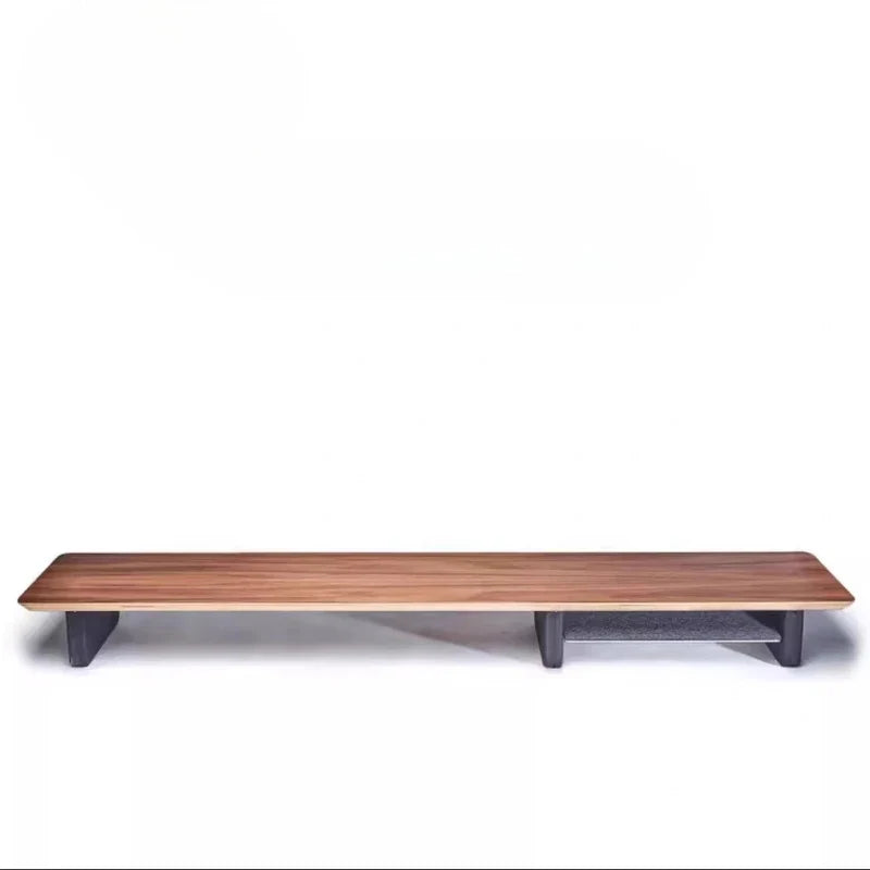 Wooden Monitor Stand in Black Walnut Finish