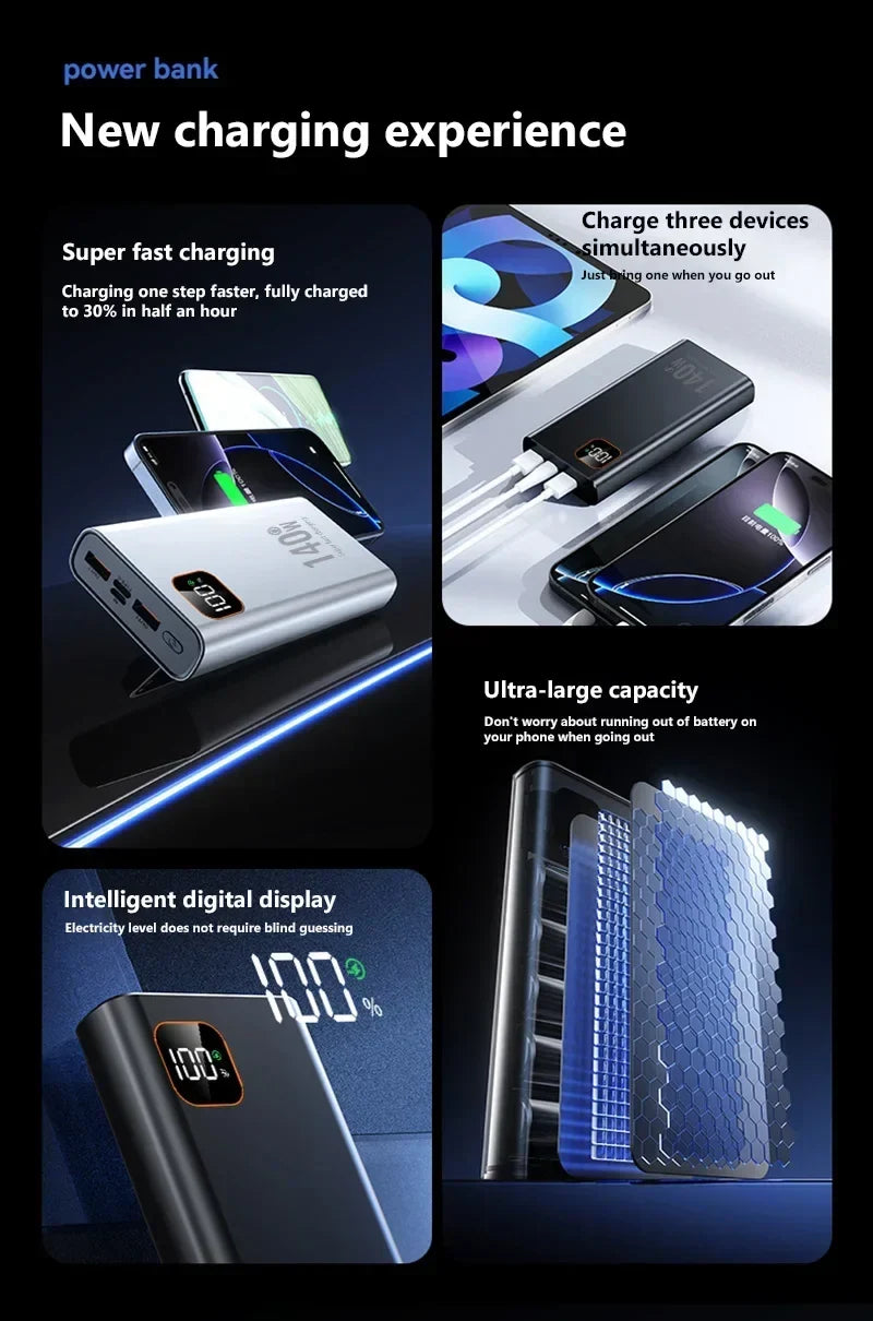 Portable Battery Pack for Quick Charging