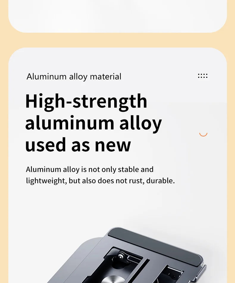 Desk Laptop Stand Made of Aluminum