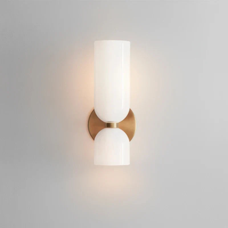 Elegant Glass Wall Sconce – Modern Nordic Design