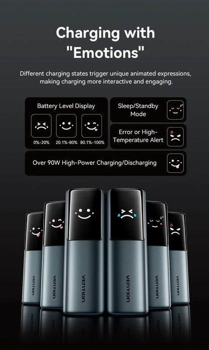 20000mAh Power Bank for Tablets and Smartphones - Portable Charger