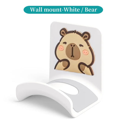 Wall-Mounted Holder for Headphones