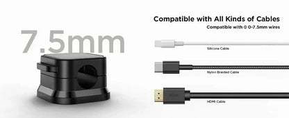 Holder for Magnetic Cables and Clips