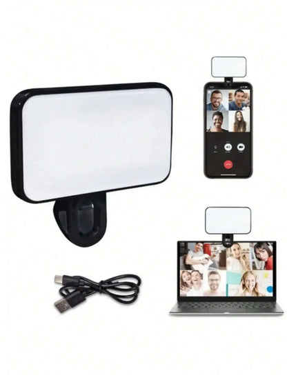Compact Clip-On LED Light for Photography