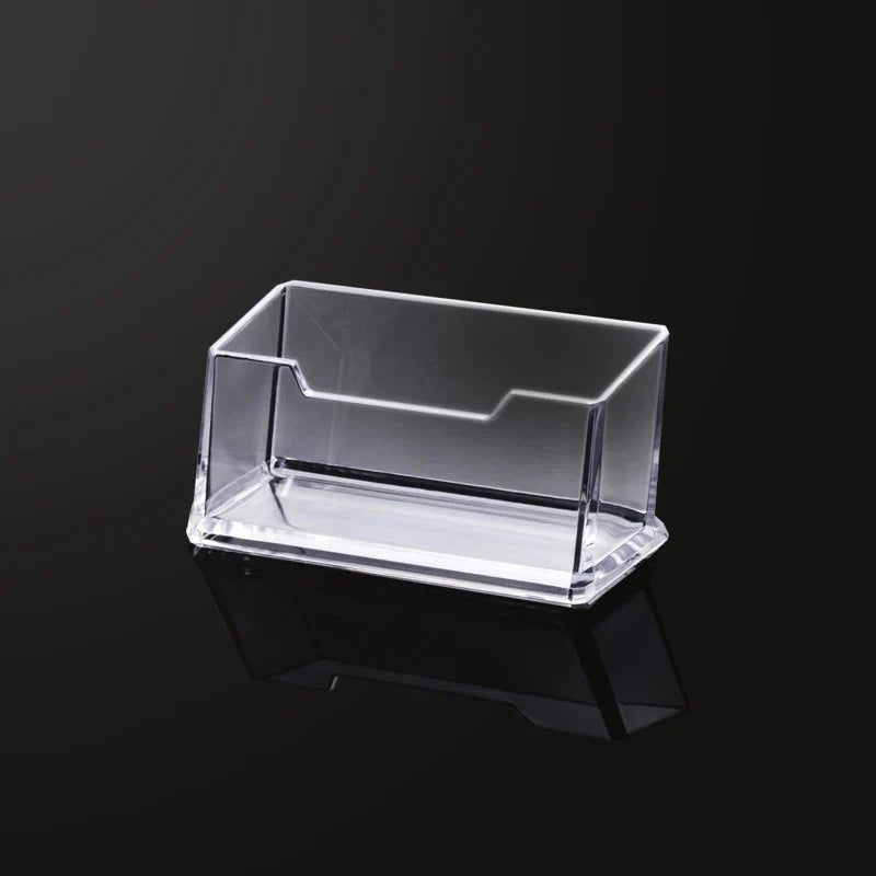 Acrylic Holder for Business Cards – Clear Display Stand