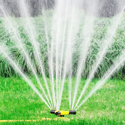 All-Around Sprinkler System with Triple-Arm Design