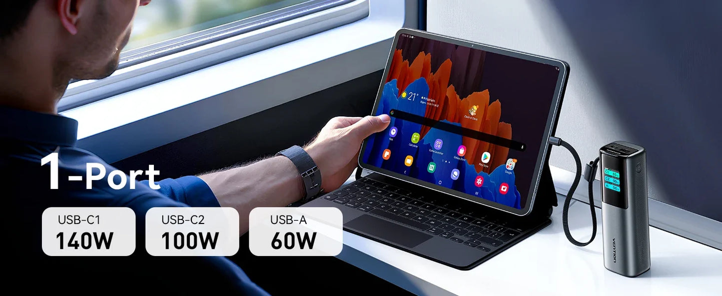 27000mAh Capacity Portable Power Bank