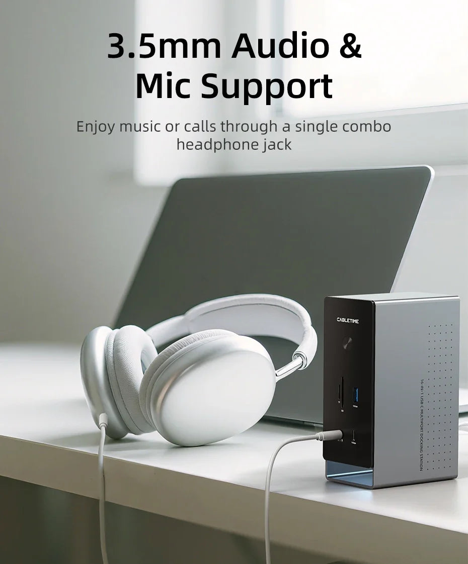 16-in-1 Multiport Docking Station