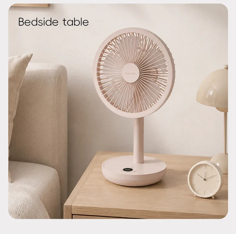 Smart Oscillating Desk Fan for Improved Airflow