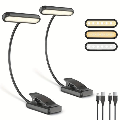 Clip-On LED Reading Lamp – Portable Light Source