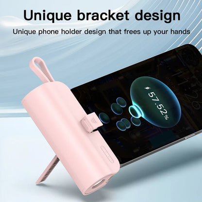 Portable Charger with 5000mAh Battery Capacity