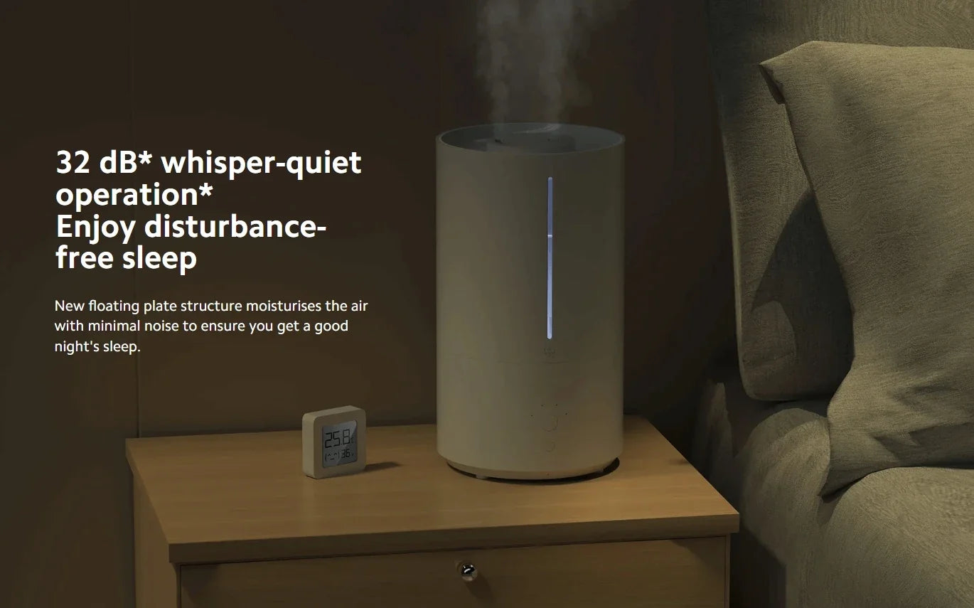 Smart Humidifier with Antibacterial Features
