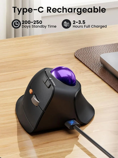 Trackball Mouse EM05 for Precision Control