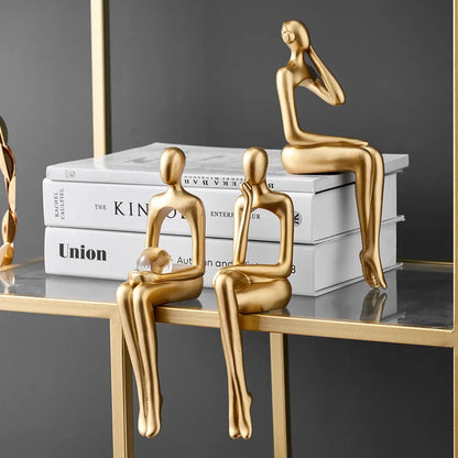 Lustrous Harmony Modern Art Sculptures