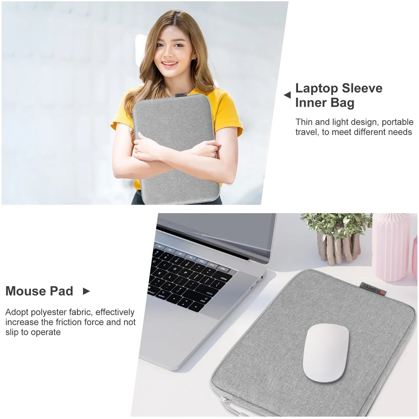 Impact-Resistant Laptop Carrying Case