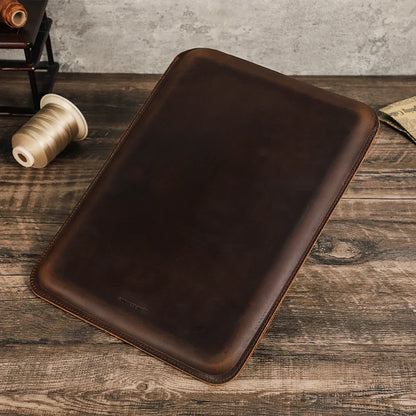 Genuine Leather Laptop Case with Modern Design